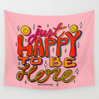 Happy To Be Here Wall Tapestry Gallery Image 4