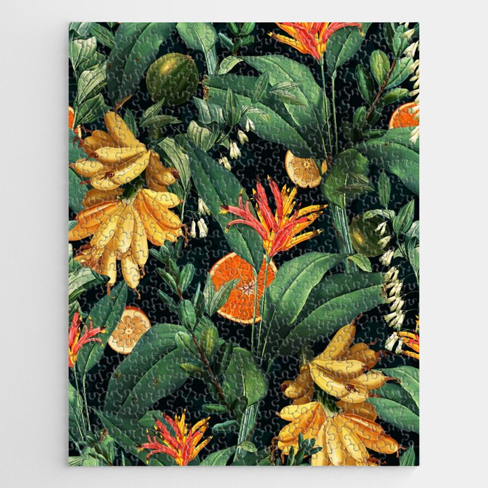 Tropical Orange Garden III Jigsaw Puzzle Gallery Image 1