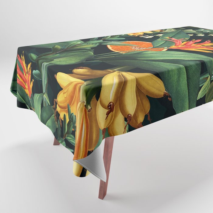 Tropical Orange Garden III Tablecloth Gallery Image 1