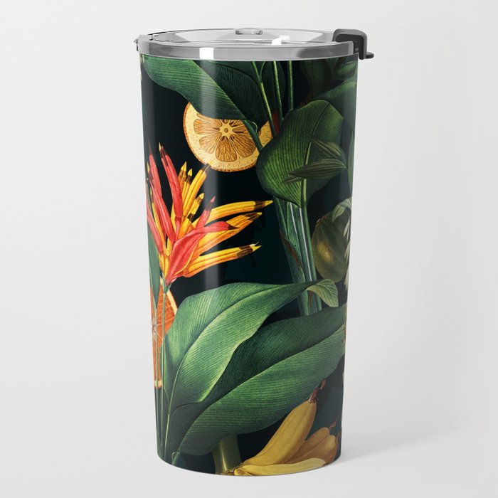 Tropical Orange Garden III Travel Mug Gallery Image 2