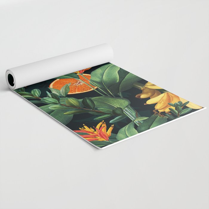 Tropical Orange Garden III Yoga Mat Gallery Image 2