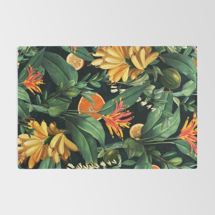 Tropical Orange Garden III Rug Gallery Image 2