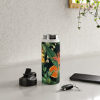 Tropical Orange Garden III Water Bottle Gallery Image 4