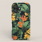Tropical Orange Garden III iPhone Case Gallery Image 1