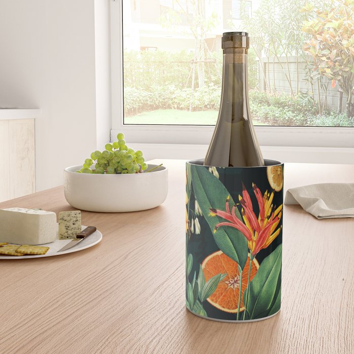 Tropical Orange Garden III Wine Chiller Gallery Image 4