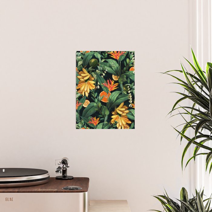 Tropical Orange Garden III Poster Gallery Image 2