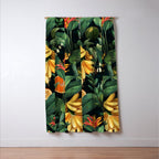 Tropical Orange Garden III Window Curtain Gallery Image 3