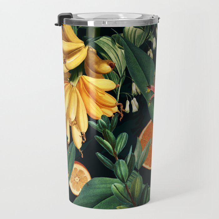 Tropical Orange Garden III Travel Mug Gallery Image 3