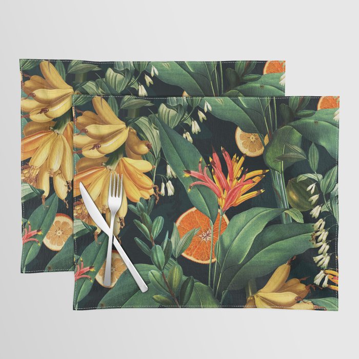 Tropical Orange Garden III Placemat Gallery Image 1