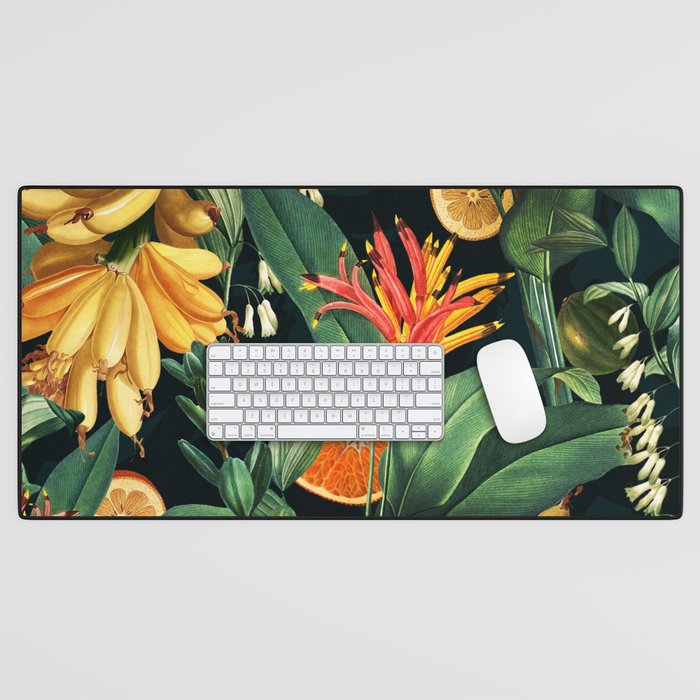 Tropical Orange Garden III Desk Mat Gallery Image 1