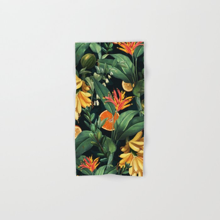 Tropical Orange Garden III Bath Towel Gallery Image 1