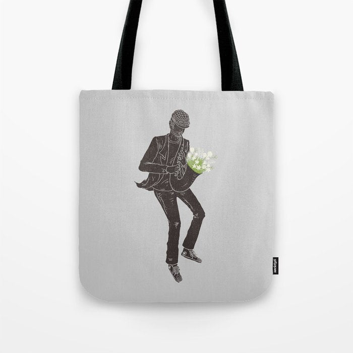 People's Music Tote Bag Gallery Image 1