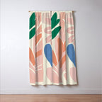 Harmonious plants composition Window Curtain Gallery Image 3