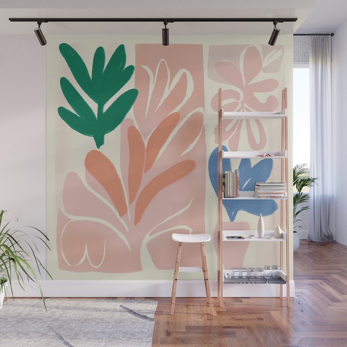 Harmonious plants composition Wall Mural Gallery Image 1