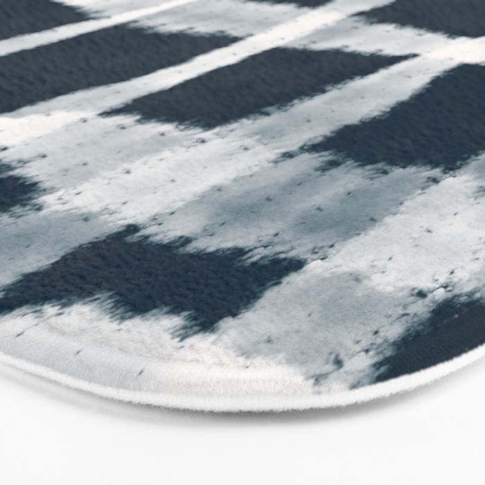 Tie Dye no. 1 in Indigo  Bath Mat Gallery Image 3