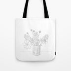  Spring Line Mood  Tote Bag Gallery Image 1
