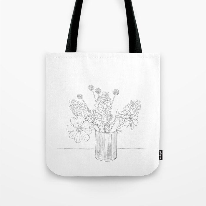  Spring Line Mood  Tote Bag Gallery Image 1