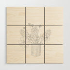  Spring Line Mood  Wood Wall Art Gallery Image 1