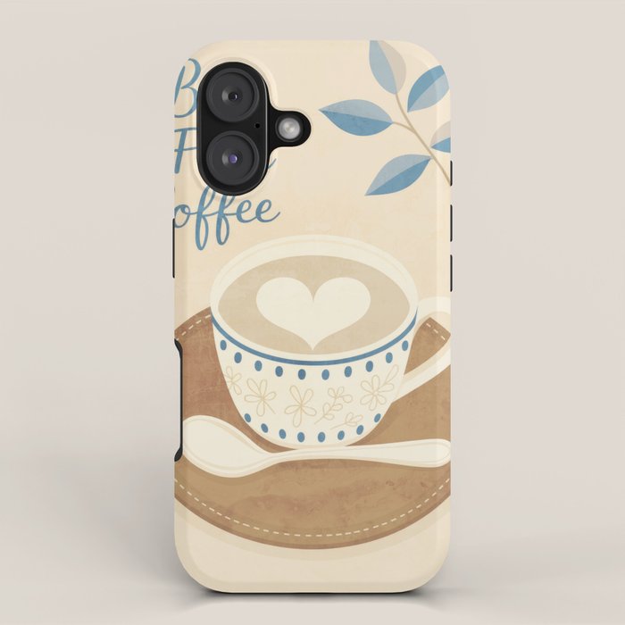 But First Coffee III iPhone Case Gallery Image 1