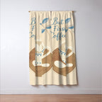 But First Coffee III Window Curtain Gallery Image 3