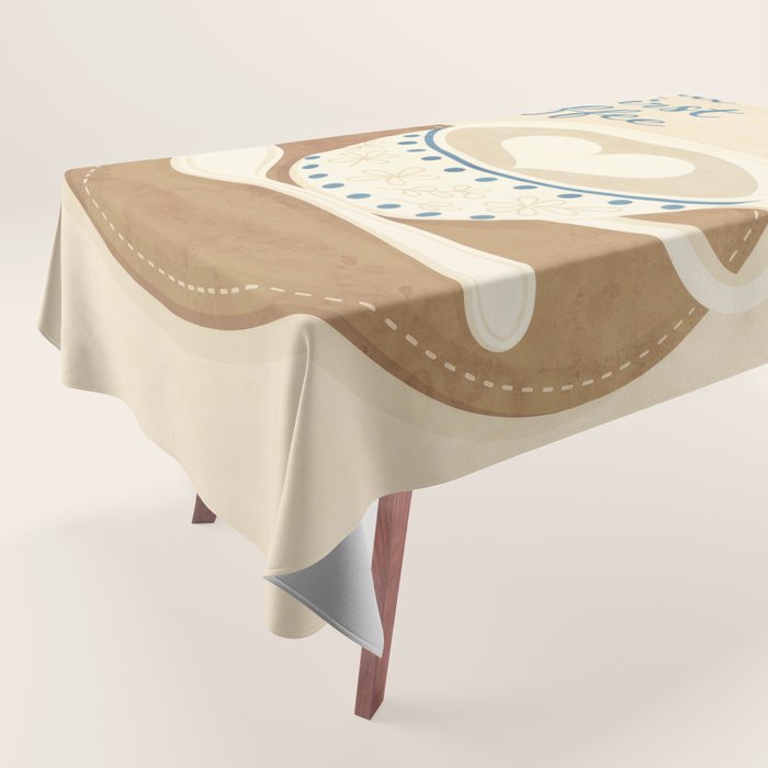But First Coffee III Tablecloth Gallery Image 1