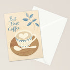 But First Coffee III Stationery Card Gallery Image 2