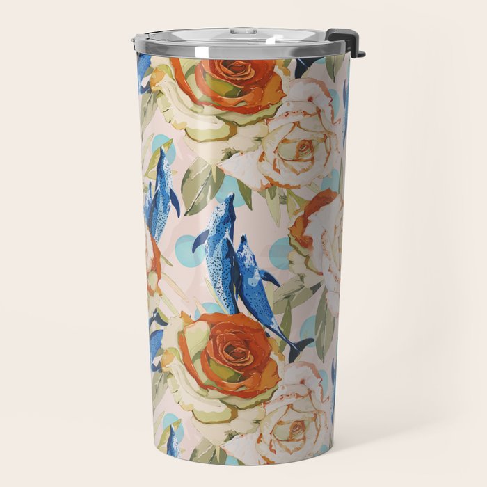 Dolphin Eternal Spring Charm Travel Mug Gallery Image 2