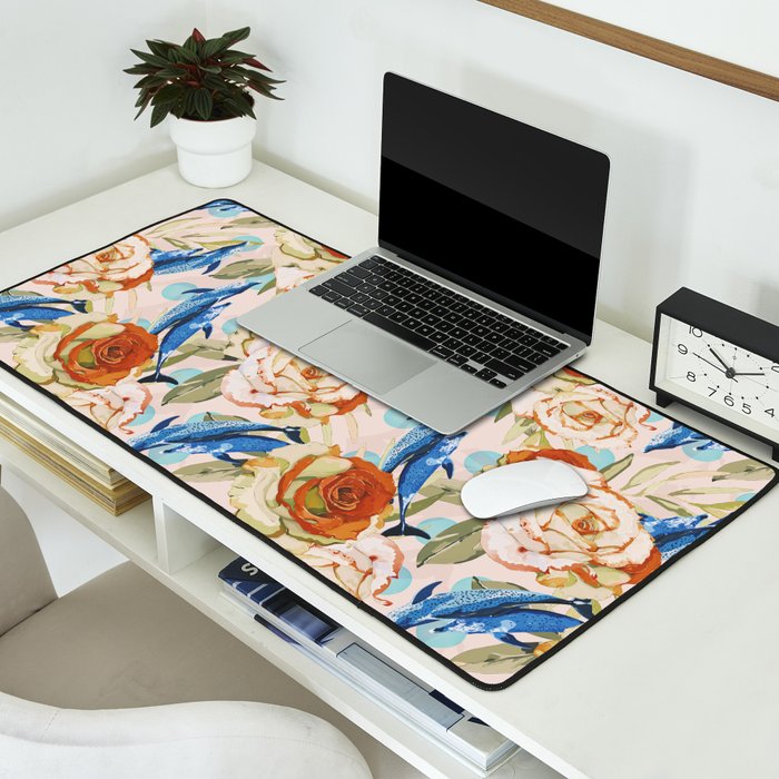 Dolphin Eternal Spring Charm Desk Mat Gallery Image 2