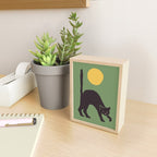 Angry Cat Mini Art Print Gallery Image 2