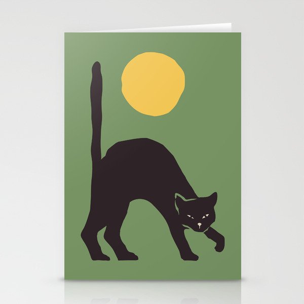 Angry Cat Stationery Card Gallery Image 2