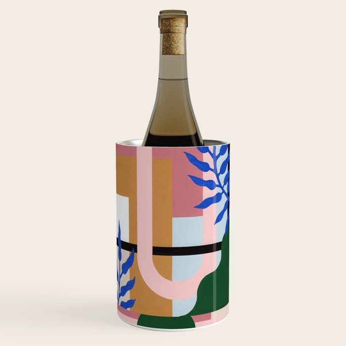 Leather Fern Wine Chiller Gallery Image 3