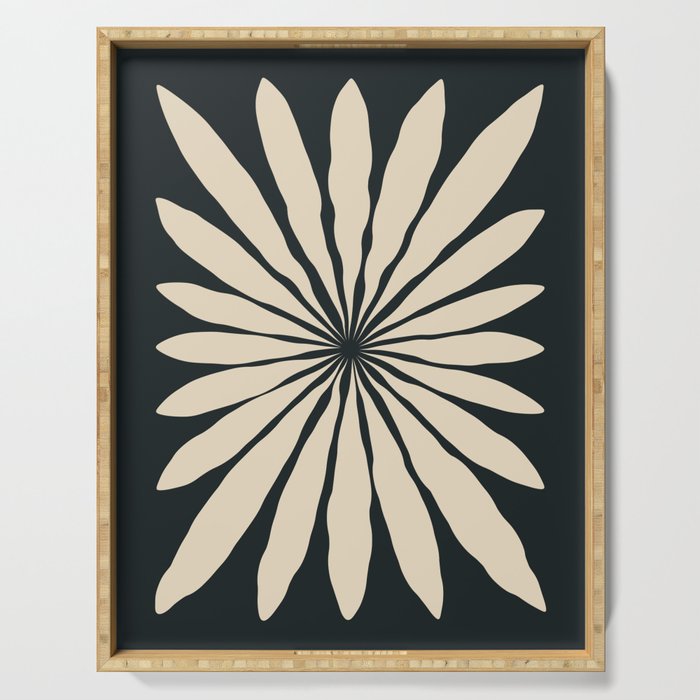 Star Leaf: Noir Serving Tray Gallery Image 1