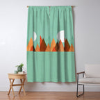 From the edge of the mountains Window Curtain Gallery Image 5