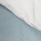 Soft Chalky Pastel Blue Solid Color Comforter Gallery Image 4