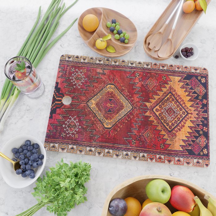 N200 - Berber Moroccan Heritage Oriental Traditional Moroccan Style Cutting Board Gallery Image 2