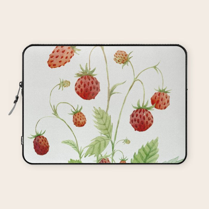 Wild Strawberries Laptop Sleeve Gallery Image 1