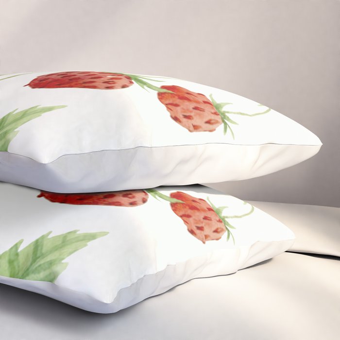 Wild Strawberries Pillow Sham Gallery Image 3