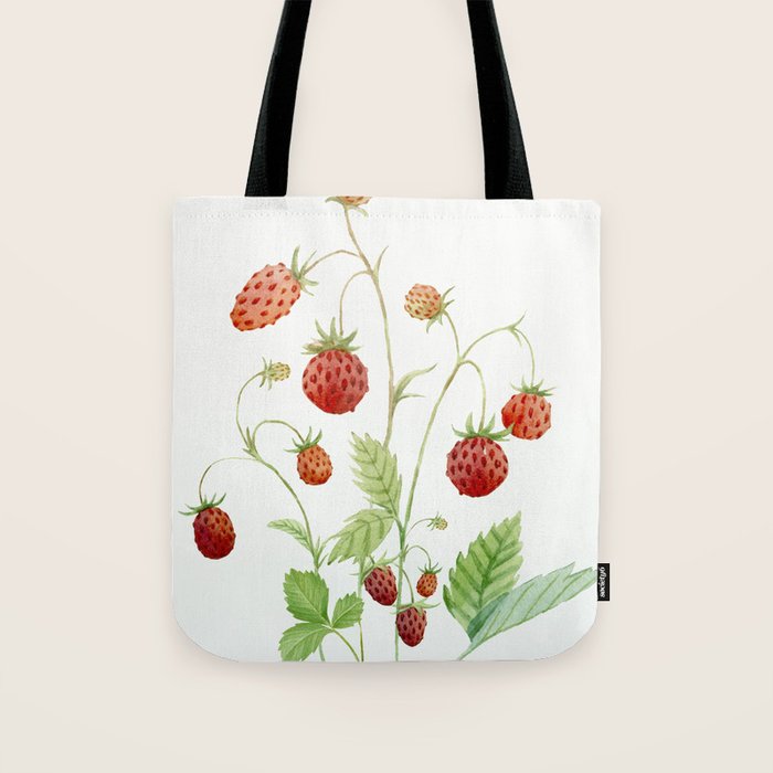 Wild Strawberries Tote Bag Gallery Image 1