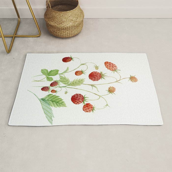 Wild Strawberries Rug Gallery Image 1