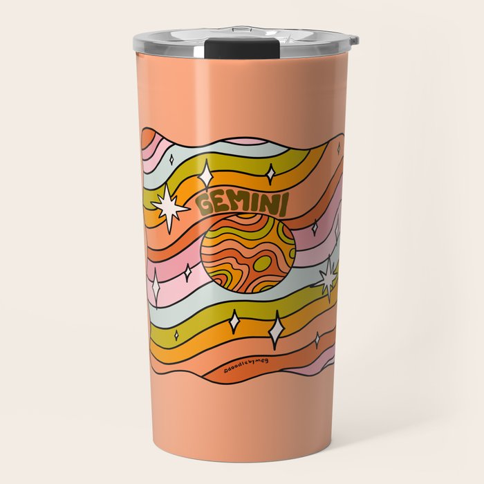 Gemini Planet Travel Mug Gallery Image 1