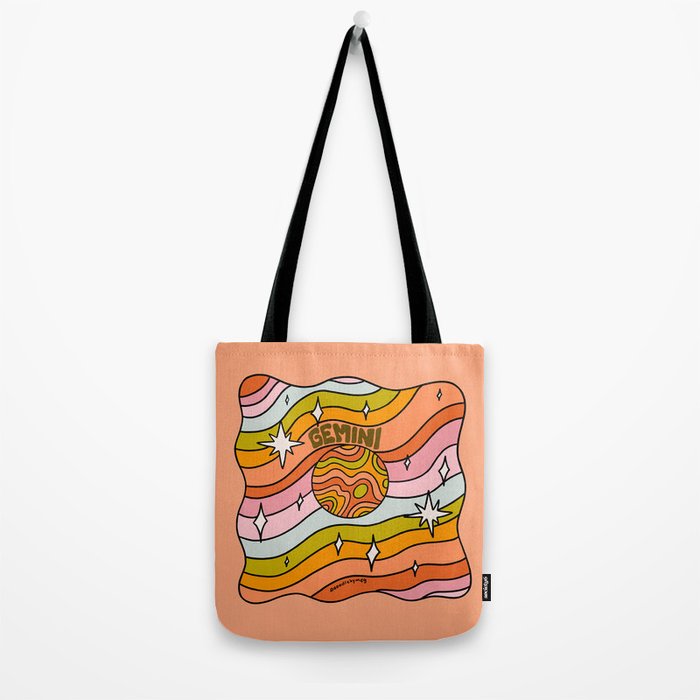 Gemini Planet Tote Bag Gallery Image 2