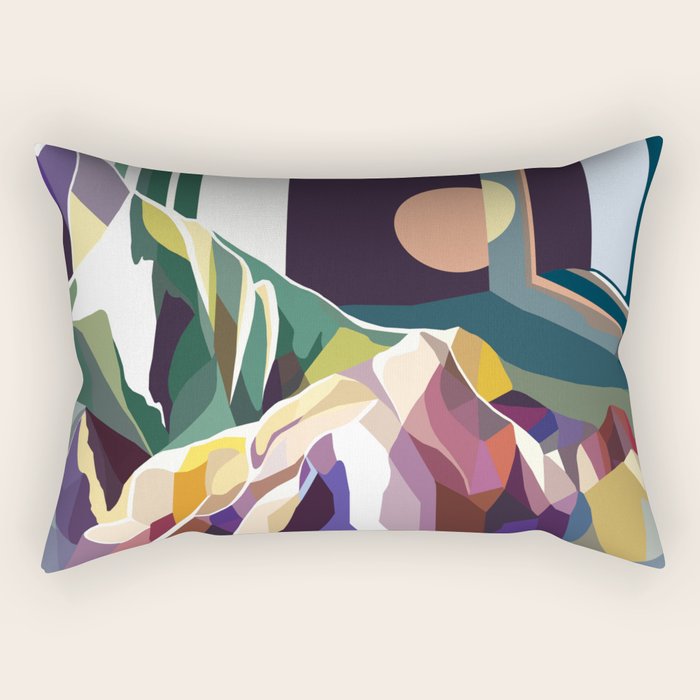 At Mont-Rebei Rectangular Pillow Gallery Image 1