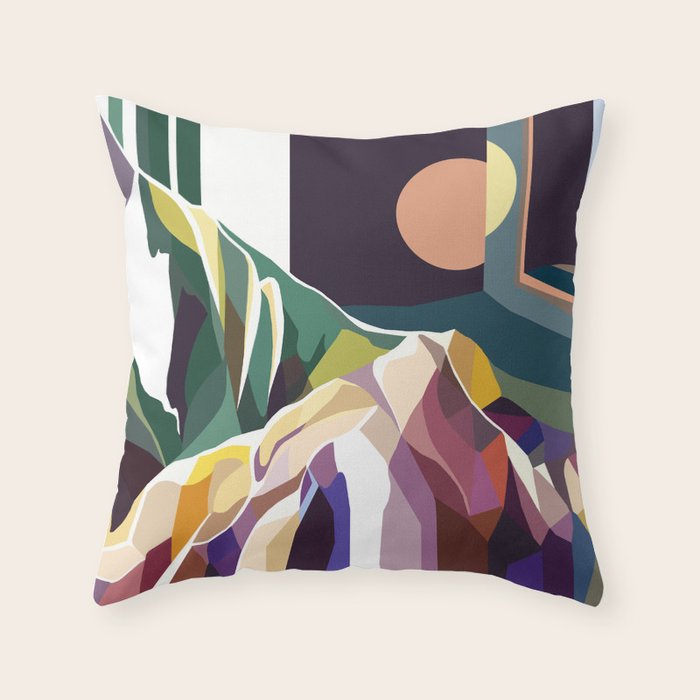 At Mont-Rebei Throw Pillow Gallery Image 6