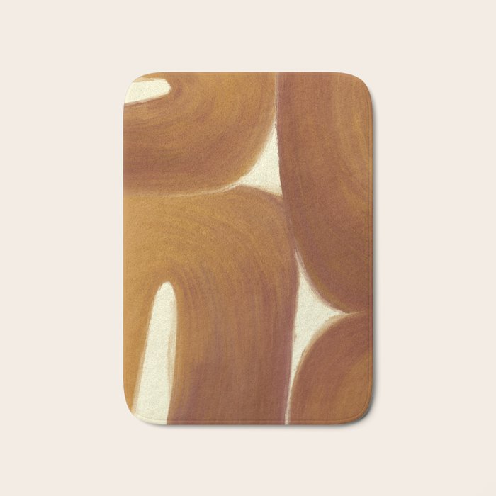 Soft shapes  Bath Mat Gallery Image 1