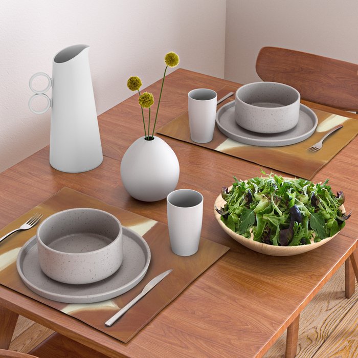 Soft shapes  Placemat Gallery Image 2