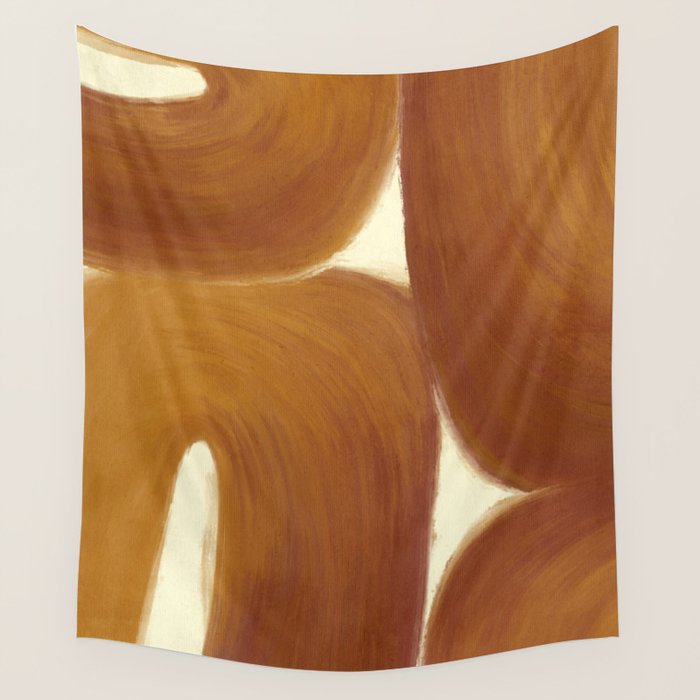 Soft shapes  Wall Tapestry Gallery Image 4