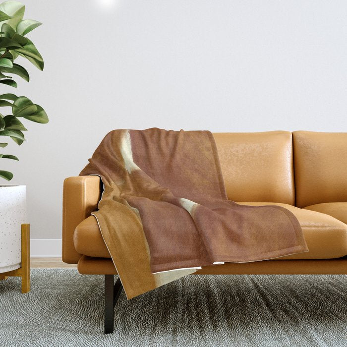 Soft shapes  Throw Blanket Gallery Image 1