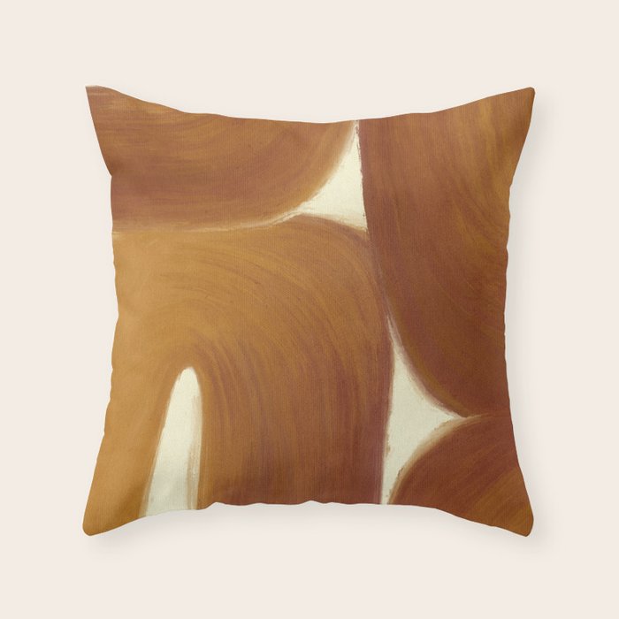 Soft shapes  Throw Pillow Gallery Image 6