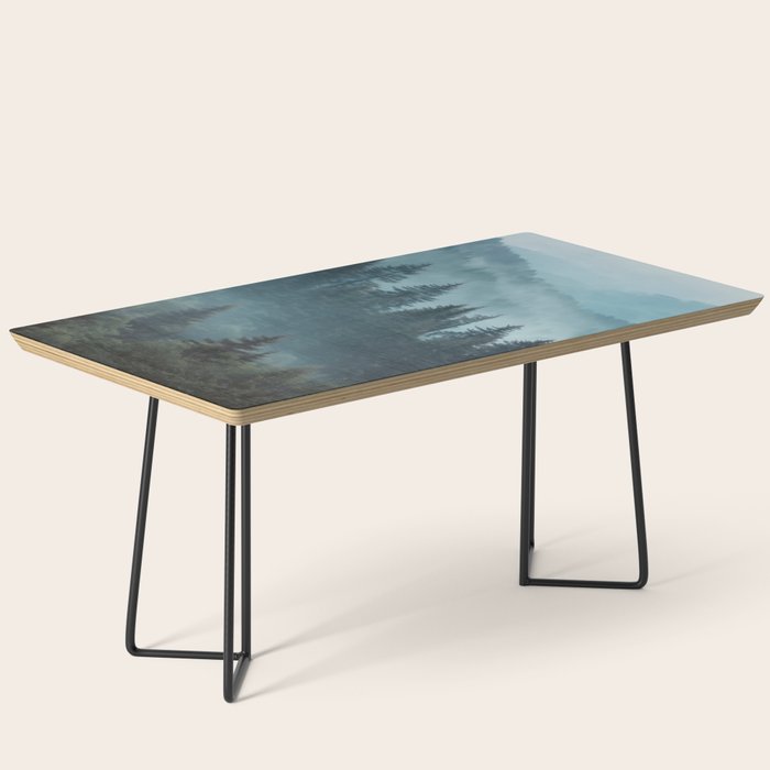 Misty Pine Forest Coffee Table Gallery Image 1