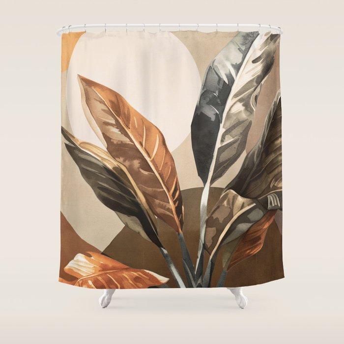 Colorful Branching Out 28  Shower Curtain Gallery Image 1